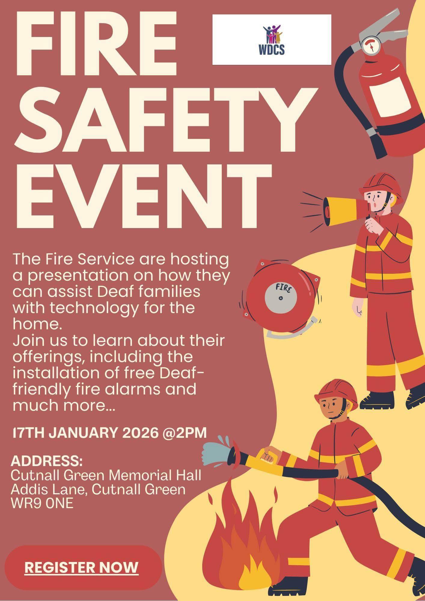 WDCS fire safety event